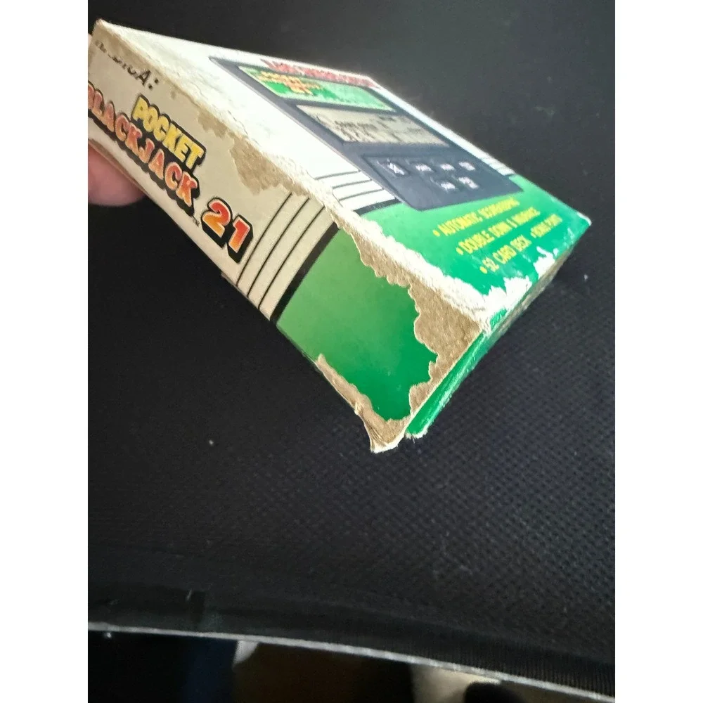 nos Radica Pocket Blackjack 21 Las Vegas Style Electronic Handheld‎ Game